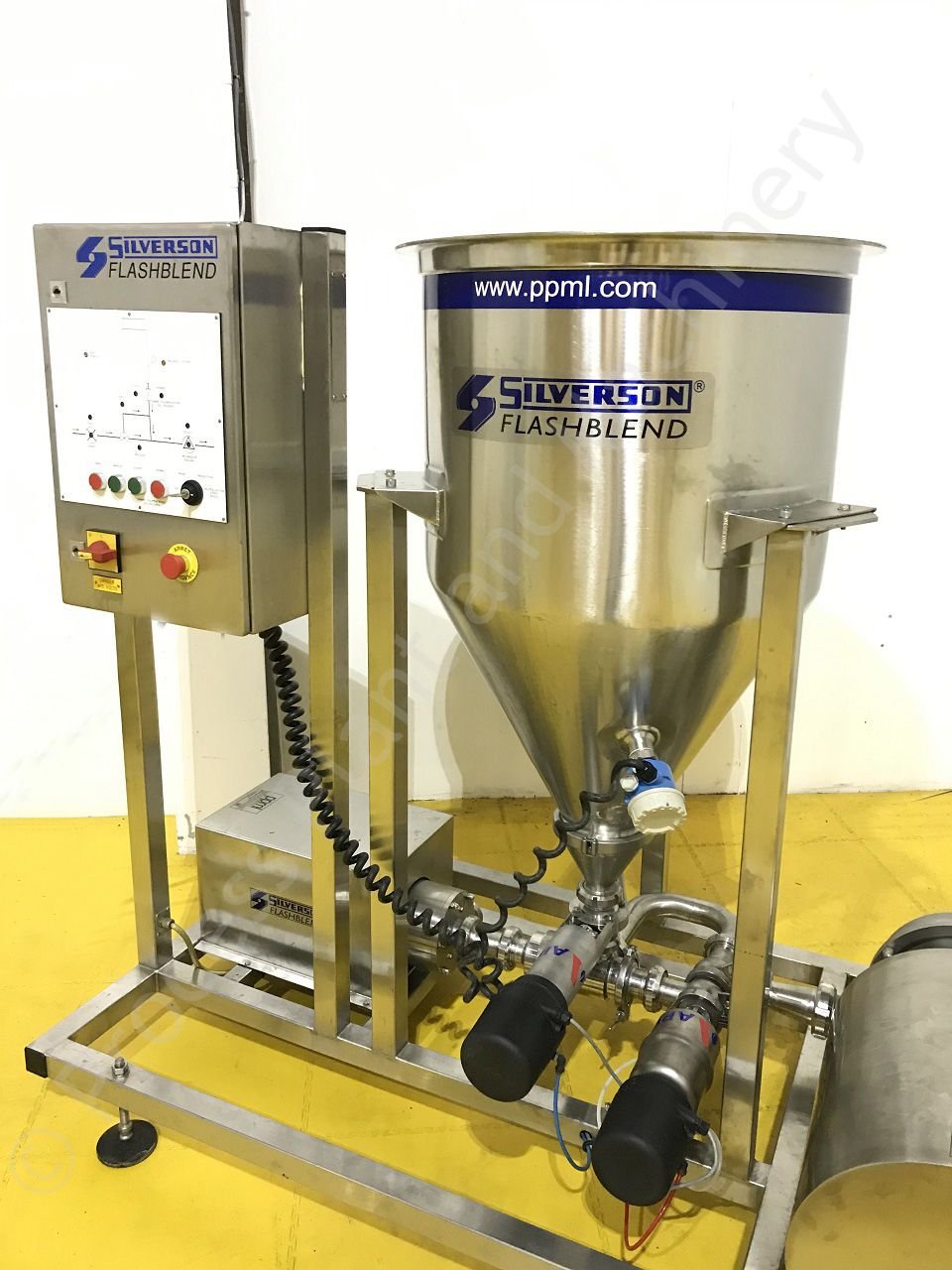 Used Silverson FLB 30S Inline Flashblend MixerPPM Ltd